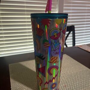 Starbucks Colorful Holographic Tumbler